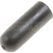 Motormite 1/8 In Rubber Black Vacuum Cap, 47389 47389